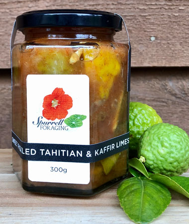 Our Sweet Pickled Tahitian and Kaffir Limes